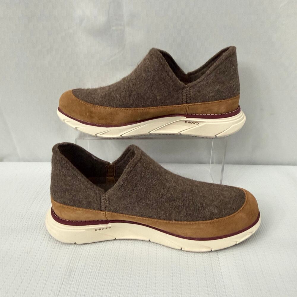LL Bean Downeast Wool Slip On Shoes Women’s Size 8 M Brown Toasted Coconut - Picture 10 of 11